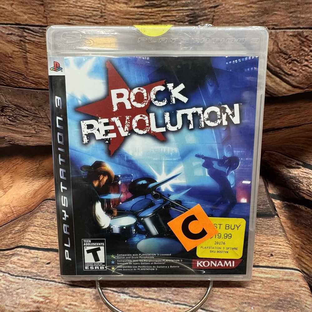 Rock Revolution PS3 Sony PlayStation 3 Music Konami Video Game Brand New Sealed